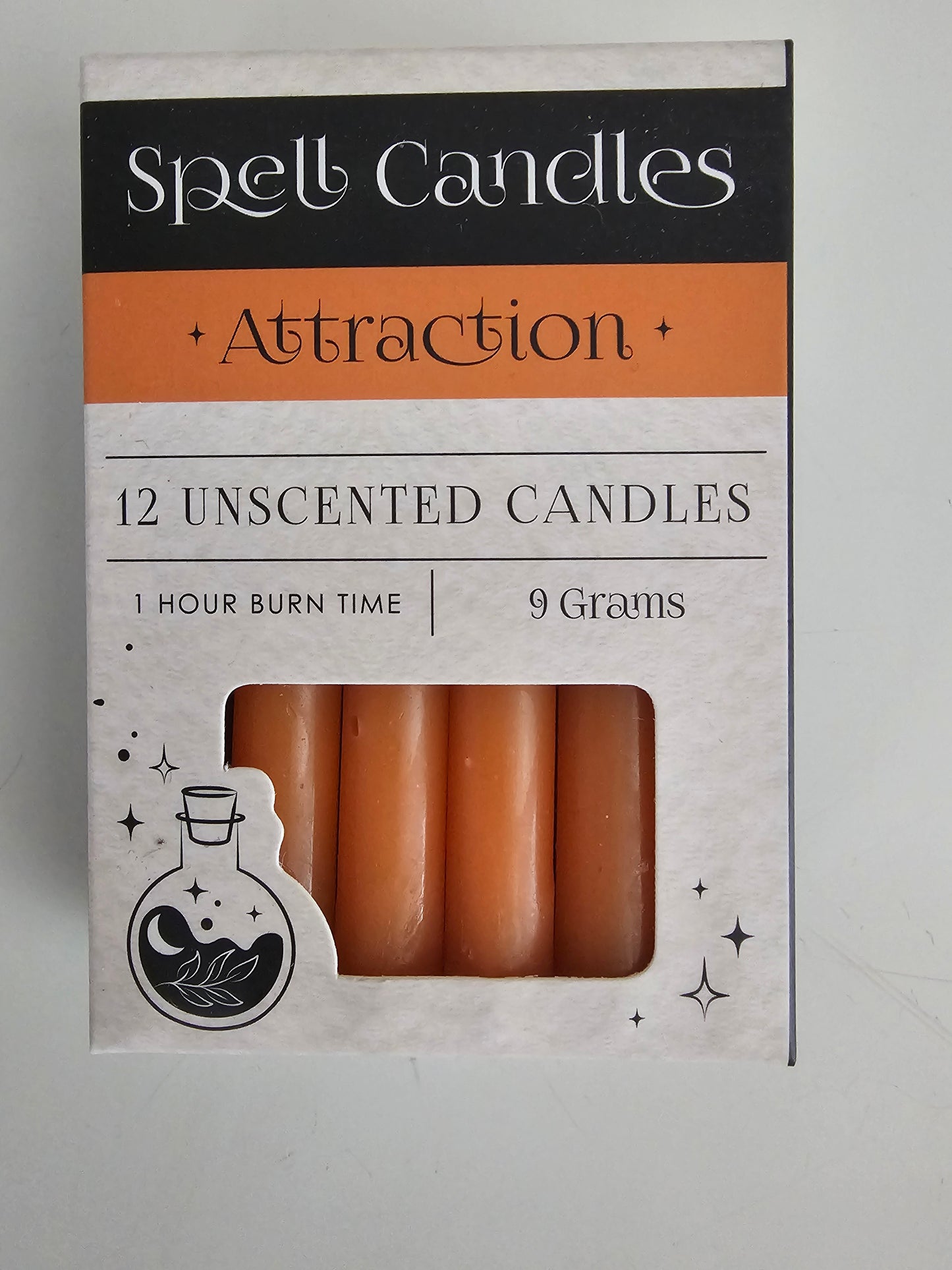 Pack of 12 Attraction Spell Candles