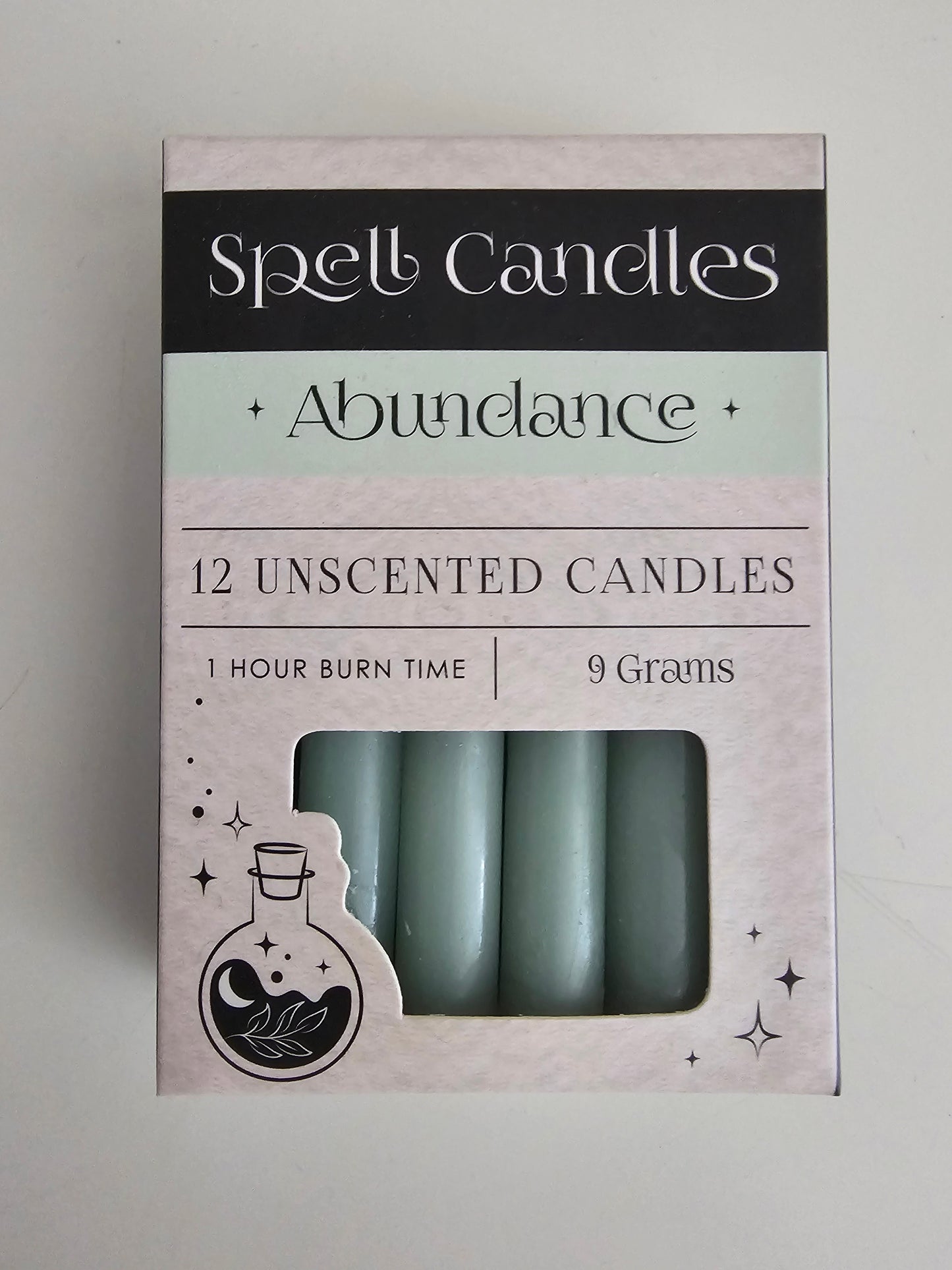 Pack of 12 Abundance Spell Candles