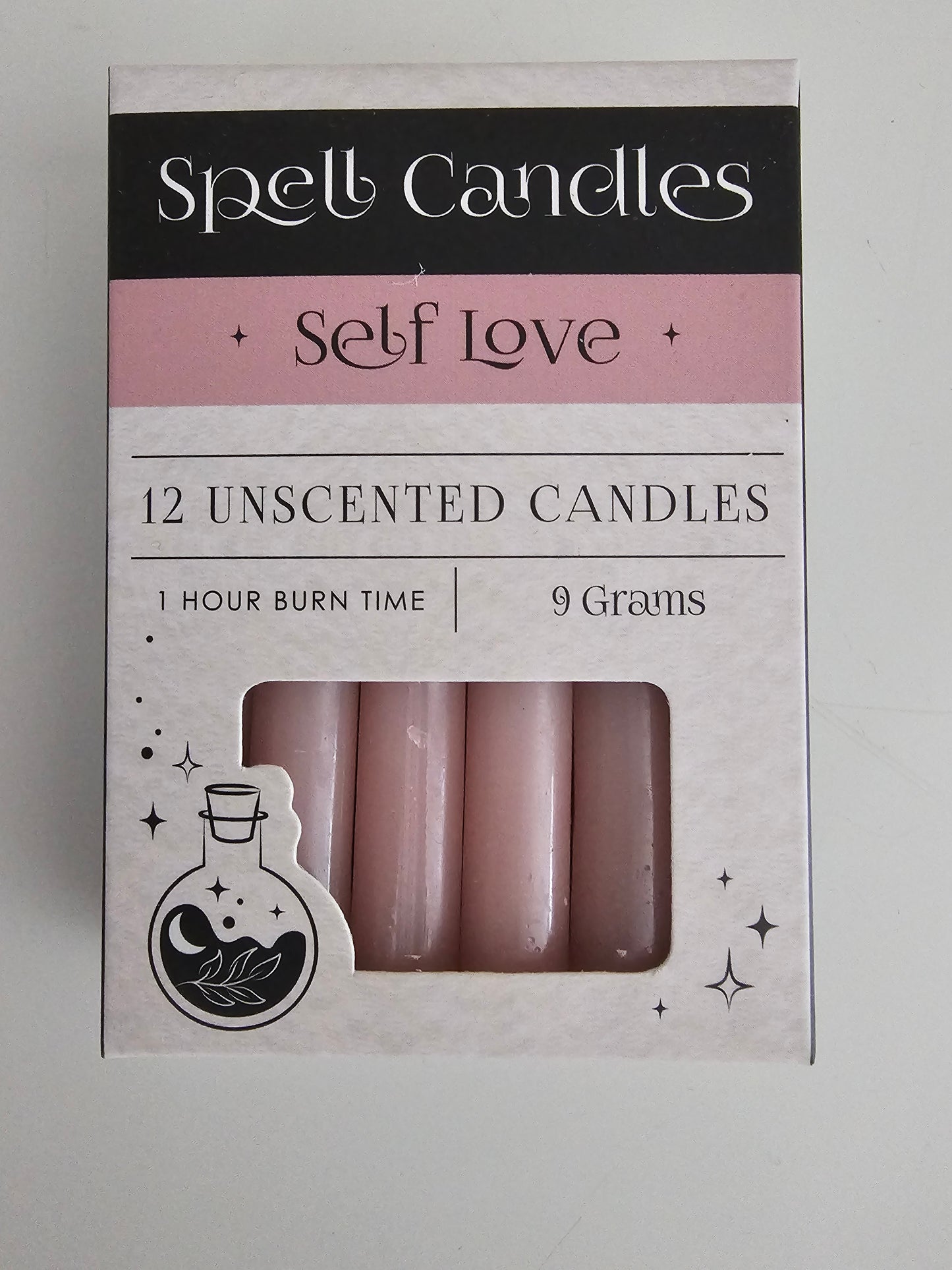 Pack of 12 Self Love Spell Candles