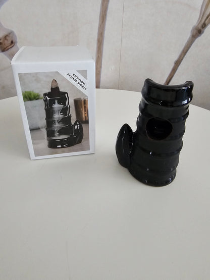 Split Bamboo Fountain Backflow Incense Burner